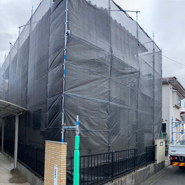 改修・修繕足場